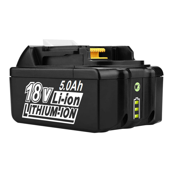For Makita 18V 5Ah Battery Replacement | BL1850B Battery (LED Indicator)