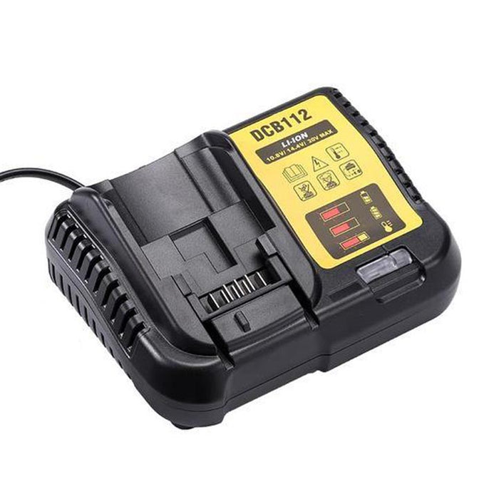 Charger for Dewalt 18V & 12V Li-Ion Replacement Battery | For DCB115 Charger