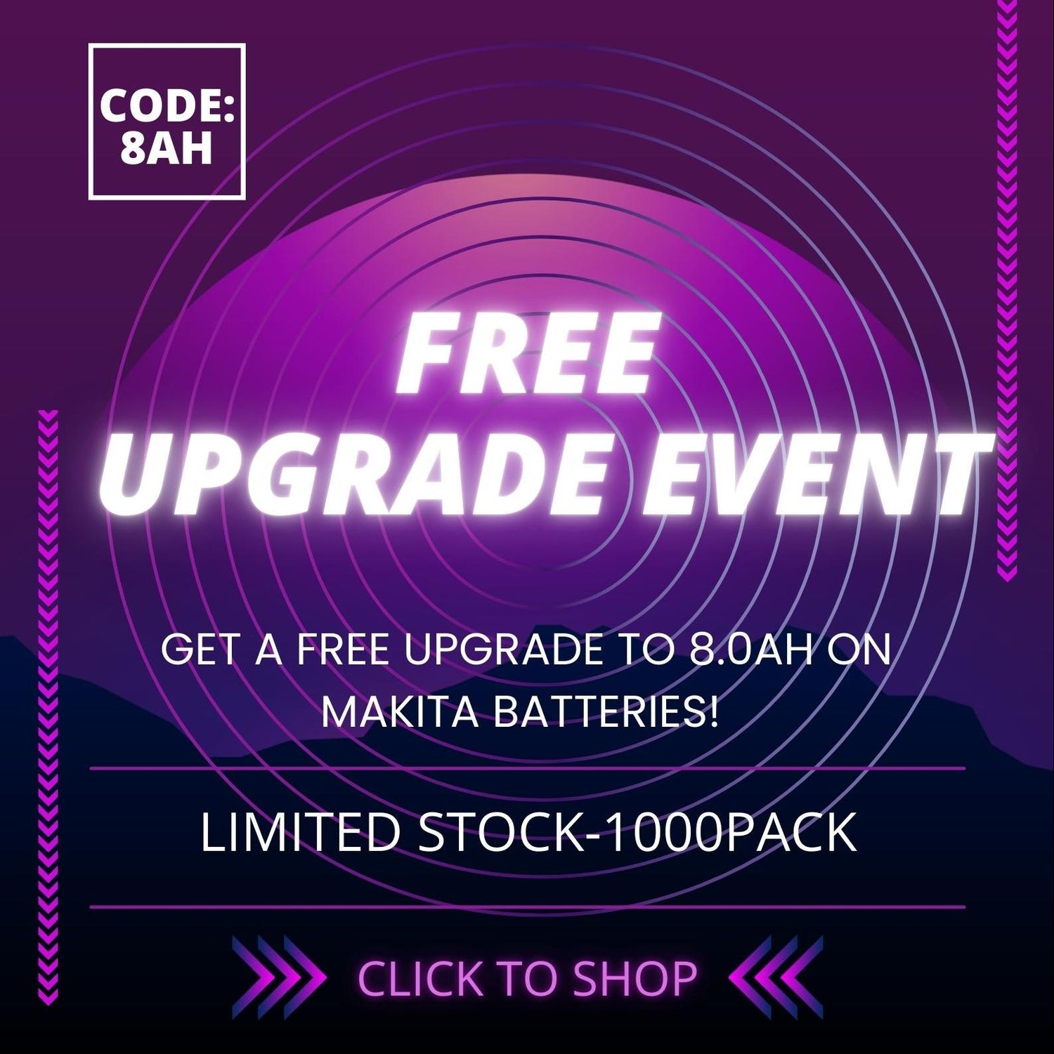 1,000 Units for Free – Experience the Power of 8.0Ah!