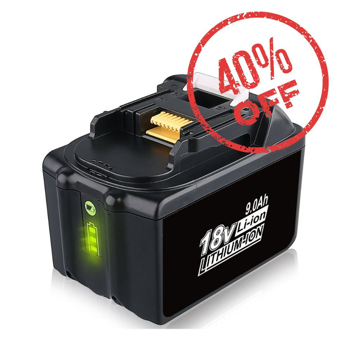 For Makita 18V Battery 9.0Ah Replacement | BL1890B Battery