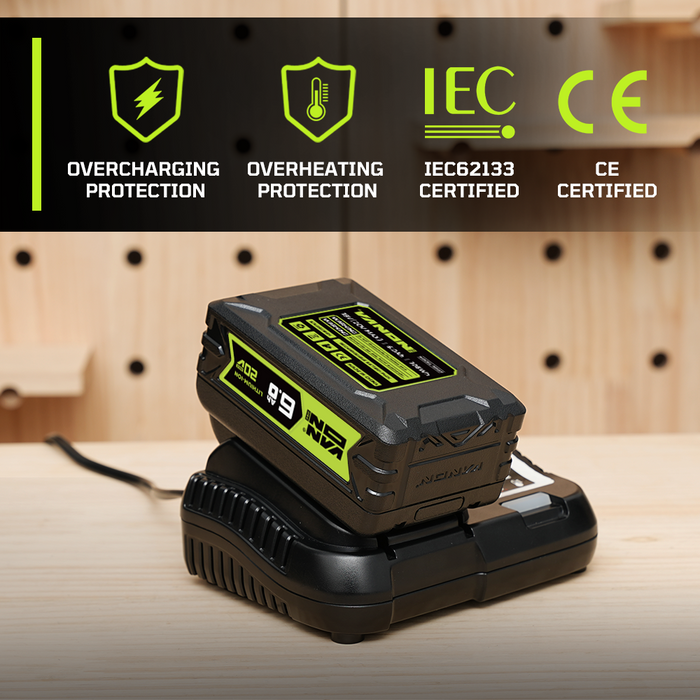 VANON PRO For Dewalt 20V Max DCB200 Battery 6Ah Replacement