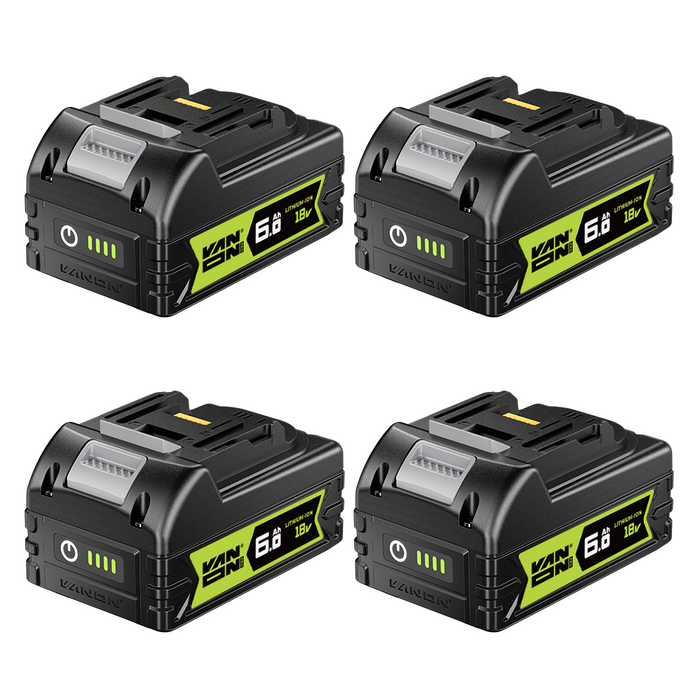VANON PRO For Makita 18V BL1860B Battery 6Ah Replacement