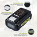For Ryobi 40V Battery 8.0Ah Replacement | OP4026 Lithium-ion Battery With LED Indicator