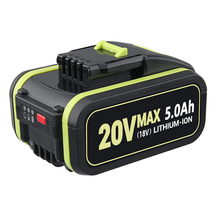 For Worx 20V 5.0Ah Li-ion Replacement Battery WA3551 WA3551.1 WA3553 WA3553.2 WA3641 WG629E