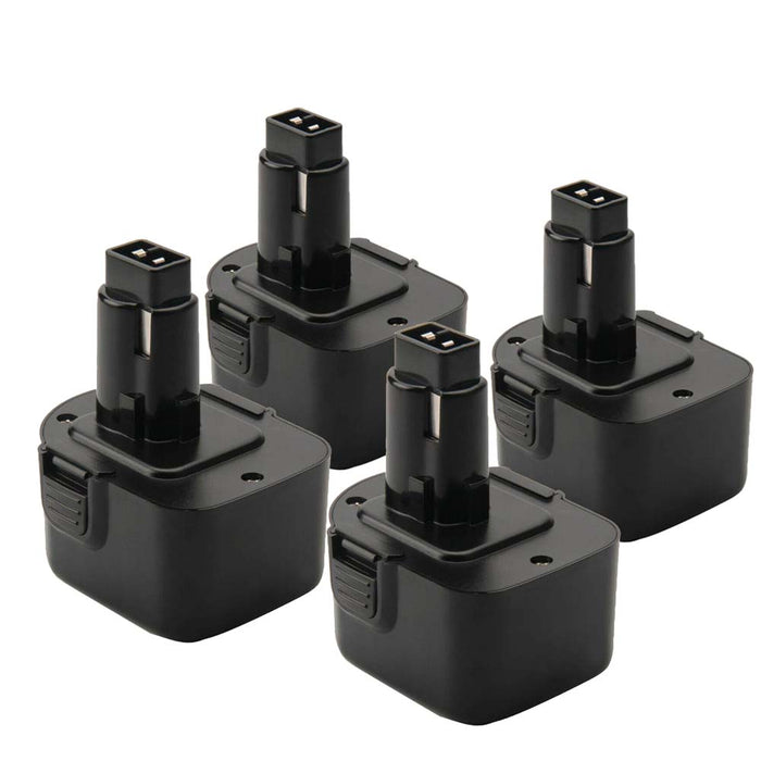For Dewalt 12V Battery 4.8Ah Replacement | DC9071 Ni-MH Battery 4 Pack