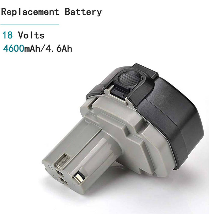 For Makita Battery 18V 4.6Ah Replacement | PA18 Ni-Mh Batteries 3 pack