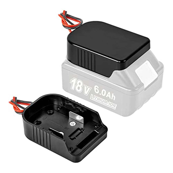 Power Wheel Adapter  Compatible with 18V/14.4V Lithium Makita Battery,with 14 Gauge Wire,Power Converter Mount for DIY Ride On Truck,Robotics,RC Toys and Work Lights
