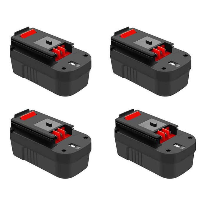 For Black and Decker HPB18 18V 4.8Ah Ni-Mh Battery Replacement 4 pack