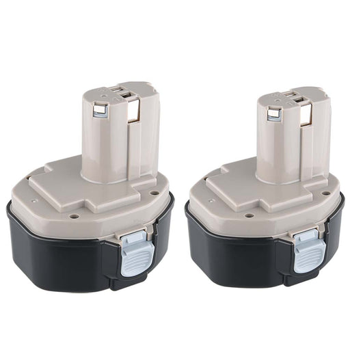 For Makita Battery 14.4V 4.8Ah Replacement | PA14 Ni-Mh Battery 2 Pack