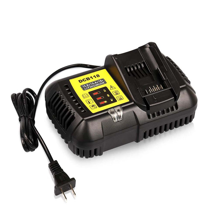 For Dewalt DCB118 Replacement Battery Charger For Dewalt 10.8V - 20V Lithium Battery Charger
