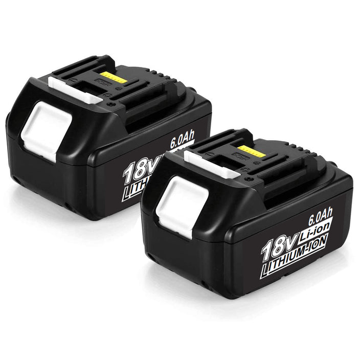 For Makita 18V Battery 6Ah Replacement | BL1860 Batteries 2 Pack