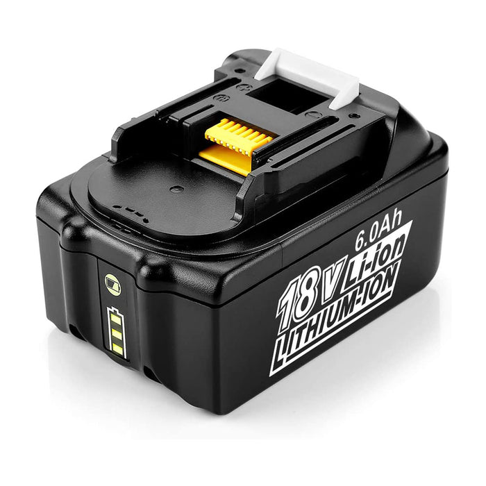 For Makita 18V Battery 6Ah Replacement | BL1860B Battery (LED Indicator)