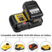 For Dewalt DCB118 Replacement Battery Charger  &For Dewalt 18V XR 4Ah Replacement battery