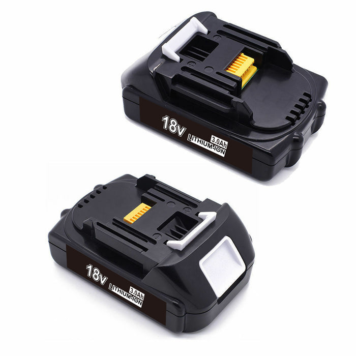 For Makita 18V Battery 3Ah Replacement | BL1830 Li-ion Batteries 2 Pack