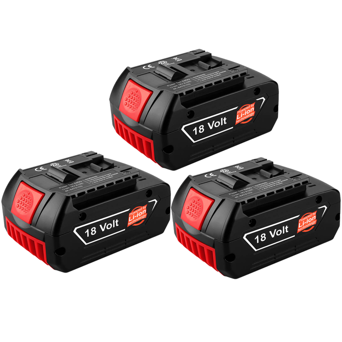 For Bosch 18V Battery 7Ah Replacement | BAT610G Batteries 3 Pack