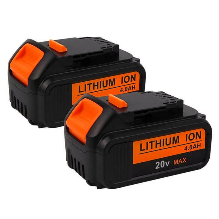 For Dewalt 18V XR Battery 4Ah Replacement | DCB184 Batteries 2 Pack