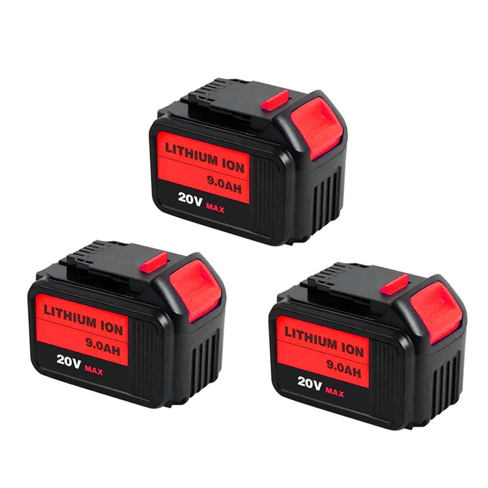For DeWalt XR Battery 18V/20V 9Ah | DCB200 Replacement Battery 3packs