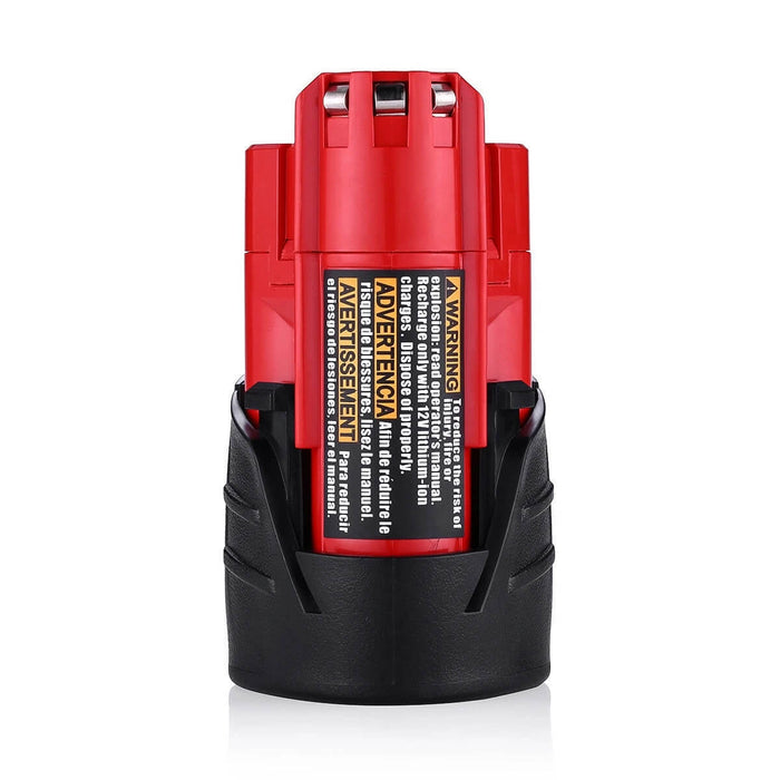 For Milwaukee M 12 Battery 3.5Ah Replacement | M 12B Battery 3 Pack