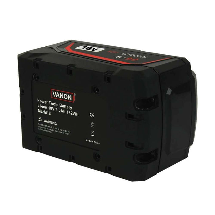 For Milwaukee 18V Battery 9Ah Replacement | M 18 Batteries 4 Pack ...
